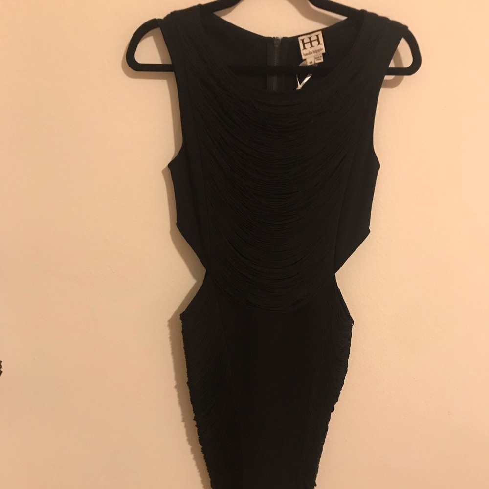 Black Cocktail Dress : Haute Hope Cut out